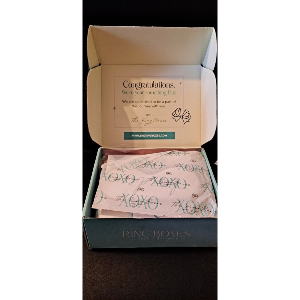 The Ring‎ Box Bridal Gifts, Sleep Mask, Shoe Decal, Robe, Makeup Bag - Picture 4 of 5